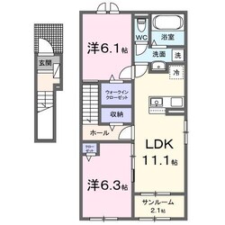 アイルーIの物件間取画像